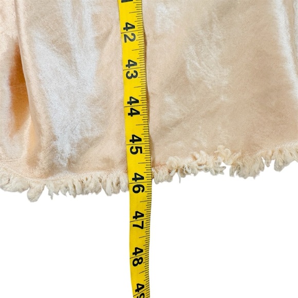 The Row satin Elegant Cream/ peachy Sleeveless Dress NWT - Picture 12 of 12